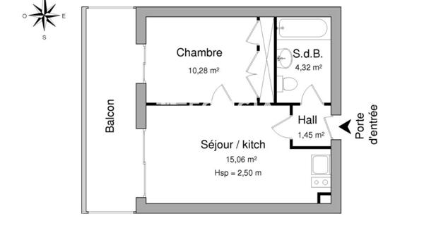 À vendre Appartement 2 pièces 31 m² - Cannes 06400