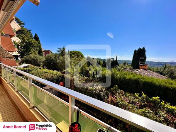 GRASSE 06130 - Appartement 3 pièces 63 m2 avec terrasse, garage et cave