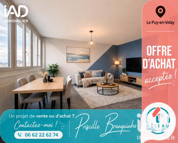 Appartement à vendre 3 pièces 68 m² Le Puy-en-Velay