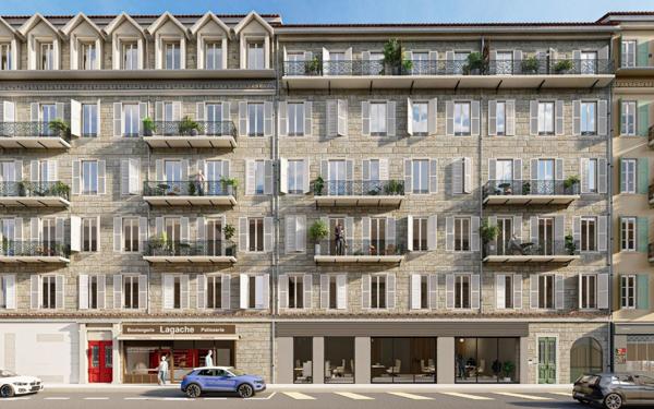 Appartement à vendre    2 pièces •  Nice