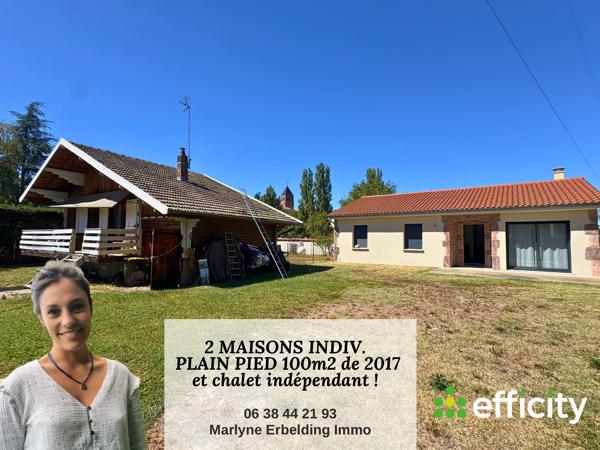 Maison
         4 pièces
        - 100 m² Exclusivité 389 000 € *