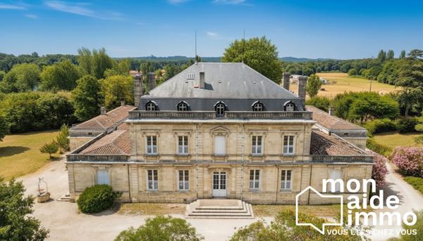 Bel appartement dans un cadre unique proche Bordeaux