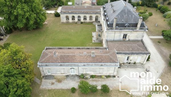 Bel appartement dans un cadre unique proche Bordeaux