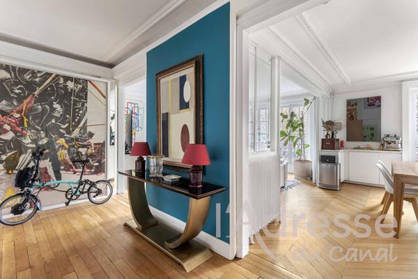 Appartement familial de rêve au bord du Canal Saint-Martin