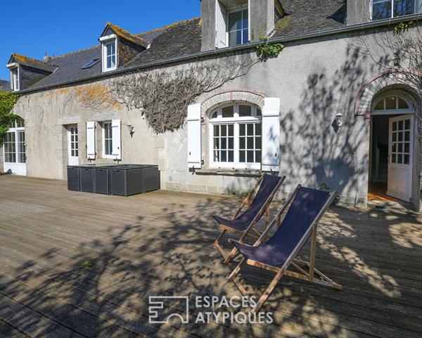 Propriété de caractère à deux pas des plages