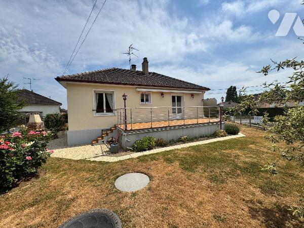 Pavillon sur sous-sol dans un quartier calme