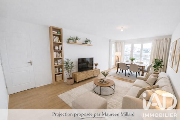Appartement à vendre 3 pièces 71,57 m² Poissy