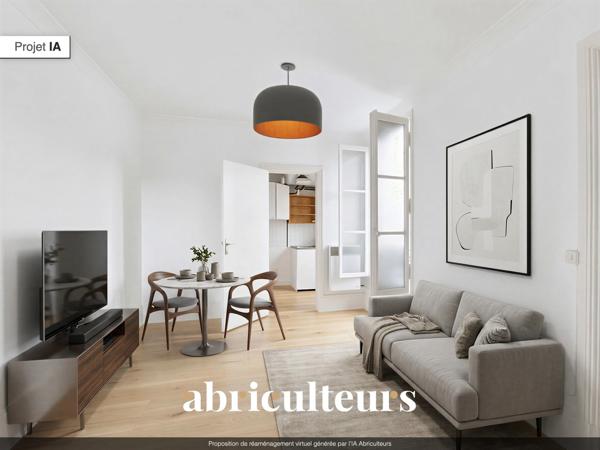 Paris 15ᵉ Convention / Saint-Lambert | 2 pièces de 30 m² à rénover