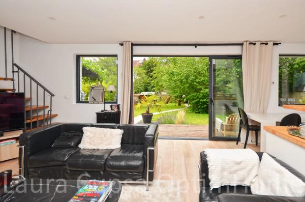 MAISON 5 PIECES -  10 MIN RER BLR - 90,76 M² CARREZ -  92,49 M² UTILES - 4 CHAMBRES - JARDIN DE PLUS DE 400 M² ET TERRASSE DE 71 M²