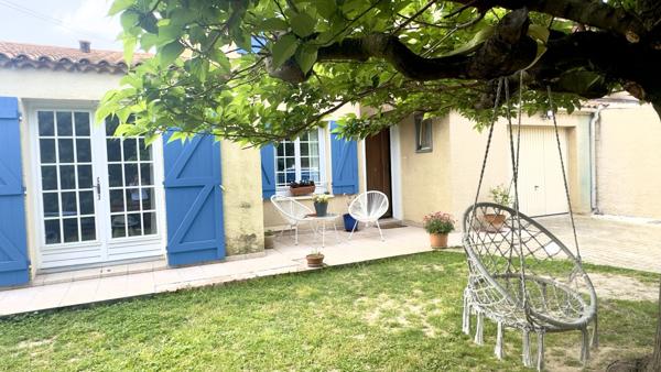 Sénas, Rare à la vente, Maison 4 chambres avec garage, terrain 532m2.