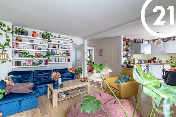 Appartement F3 à vendre  3 pièces - 61 m2 PARIS - 75018