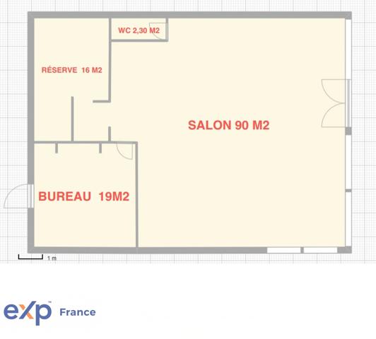 Fonds de commerce coiure 127 m²