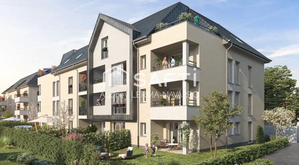 Appartement 2ème étage avec ascenseur -1 chambre-balcon-parking