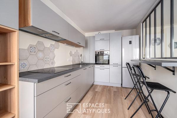 Appartement meublé avec stationnement