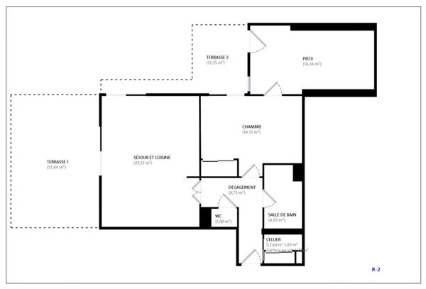 Appartement à ROQUEBRUNE CAP MARTIN (06190)
