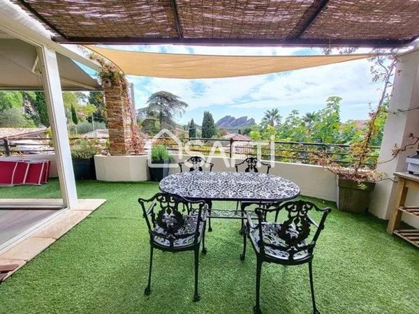 Haut de villa T3 vue mer