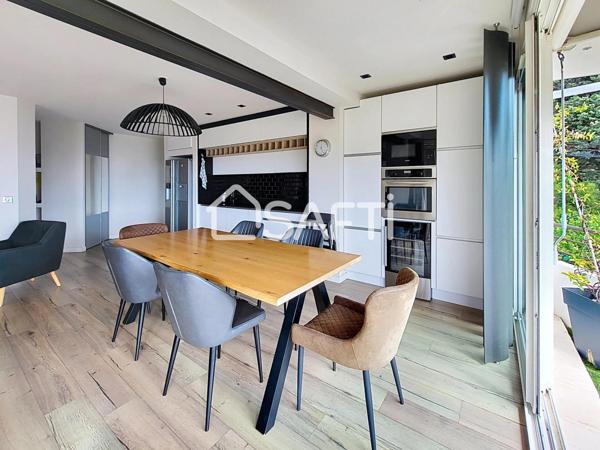 Haut de villa T3 vue mer