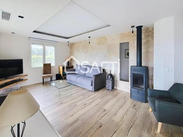 Haut de villa T3 vue mer