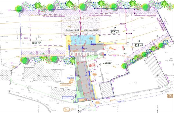 Vente terrain à Brest 420m²