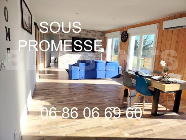 Maison plain-pied neuve 92 m2 campagne