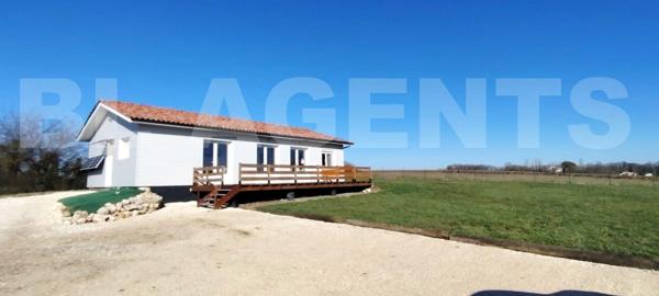 Maison plain-pied neuve 92 m2 campagne