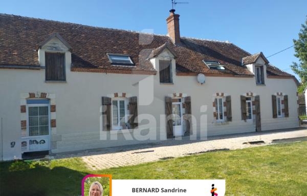 Superbe Longère aux portes de la Sologne sur la Commune de Chabris