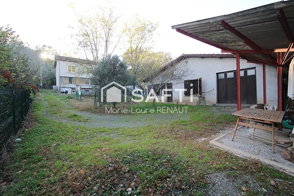 Maison 3 chambres de 117m² - Proche Lac de Miquelou - Terrain 1500m² (un peu plus) - Grand garage 60m²