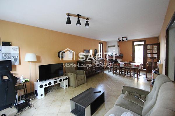 Maison 3 chambres de 117m² - Proche Lac de Miquelou - Terrain 1500m² (un peu plus) - Grand garage 60m²