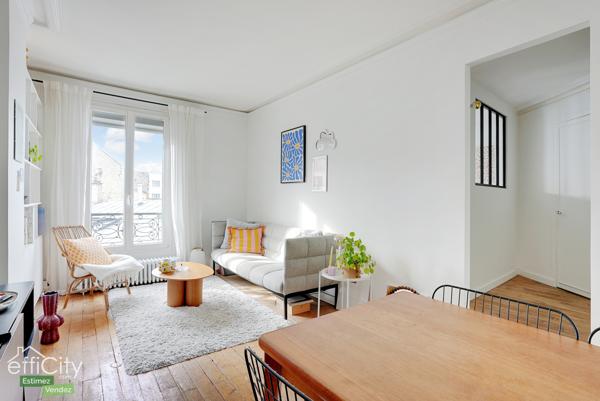 Appartement 2 pièces - 42 m² Exclusivité efficity