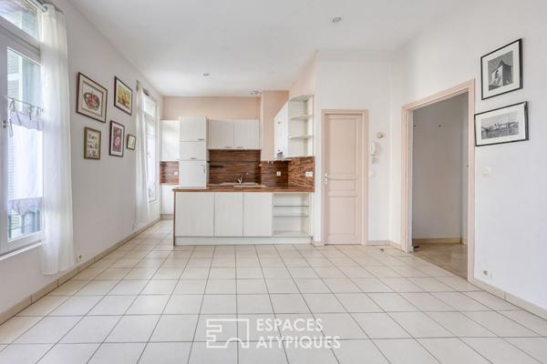 Duplex historique avec terrasses en centre ville