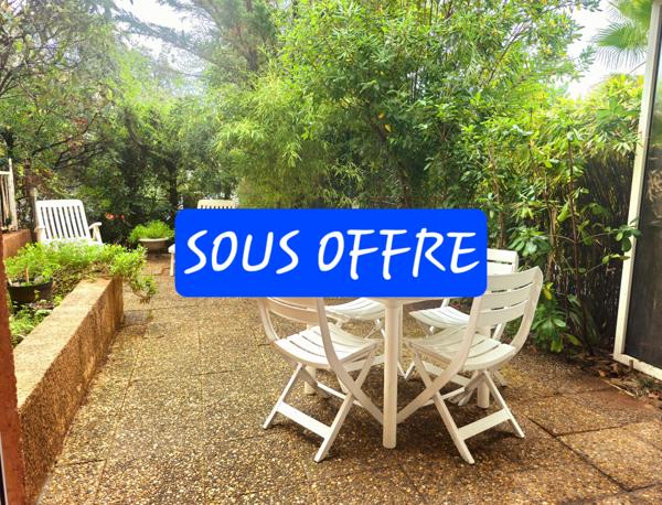 ✨ Studio cosy avec grand jardin privatif – Rare en plein centre de Saint-Aygulf !