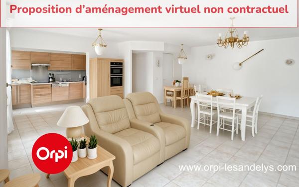 Appartement à vendre    4 pièces • 105,47 m2 Les Andelys