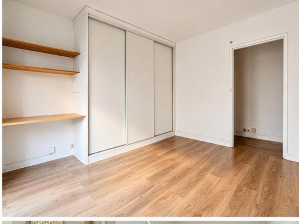 Grand studio avec balcon, cuisine séparée et cave