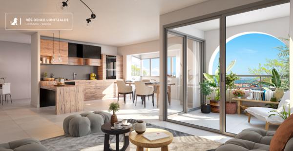 Urrugne (64122) URRUGNE - SOCOA -T3- PLAGE ET COMMERCE TOUT À PIEDS