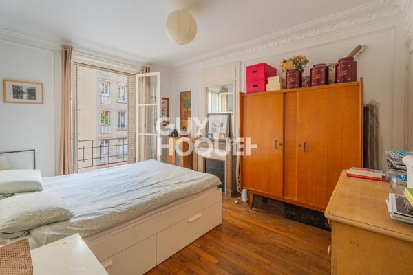 Appartement d'exception à vendre de 3/4 pièces de 77 m² - Cheminées – Moulures – Boiseries anciennes