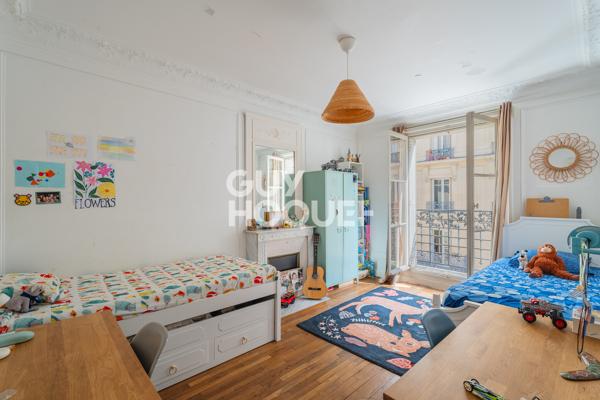 Appartement d'exception à vendre de 3/4 pièces de 77 m² - Cheminées – Moulures – Boiseries anciennes