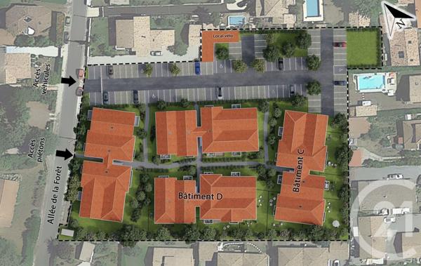 Appartement T4 à vendre  4 pièces - 91,18 m2 GUJAN MESTRAS - 33