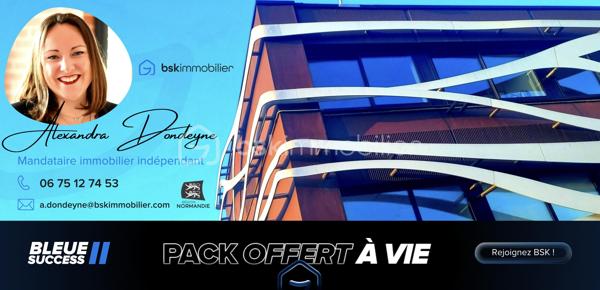 Une maison pleine de potentiel à découvrir sans tarder !

📌 Situé dans un secteur calme de Val-de-Reuil, à proximité du Vaudreuil, ce pavillon individuel de plain-pied d’environ 86 m² est implanté sur une belle parcelle plate de 650 m², agrémentée d’arbres fruitiers.
Un emplacement pratique, proche des écoles, collège, lycée, commerces, gare de Val-de-Reuil et des principaux axes routiers.

🏡 La maison se compose d’une entrée avec placard de rangement, d’un séjour lumineux avec lumière traversante et cheminée avec insert, d’une cuisine indépendante avec accès direct à la terrasse, de 3 chambres de 10, 12 et 13 m², d’une salle d’eau avec douche et d’un WC indépendant.

🔨 Un vrai potentiel d’évolution !
Aucun mur porteur à l’intérieur de la maison : l’agencement peut donc être repensé et modulé selon vos envies et vos besoins.
La maison offre également un beau potentiel d’agrandissement, sous réserve des autorisations d’urbanisme.
Un grand garage attenant de 30 m² avec mezzanine, accessible depuis l’extérieur, ainsi qu’une place de stationnement privative devant la maison.


📲 Ne tardez pas !

Alexandra Dondeyne 
BSK Immobilier
06 75 12 64 53