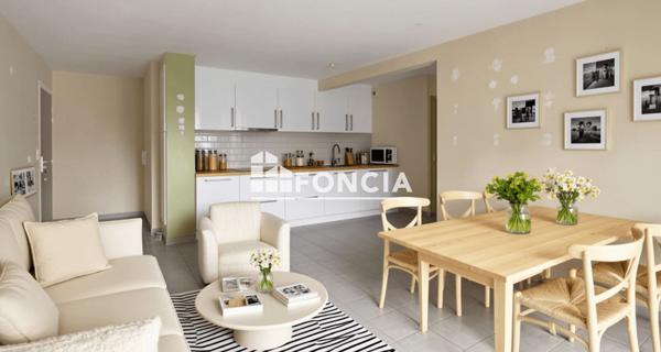 À vendre Appartement 3 pièces 60.2 m² - Nantes 44100