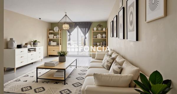 À vendre Appartement 3 pièces 60.2 m² - Nantes 44100