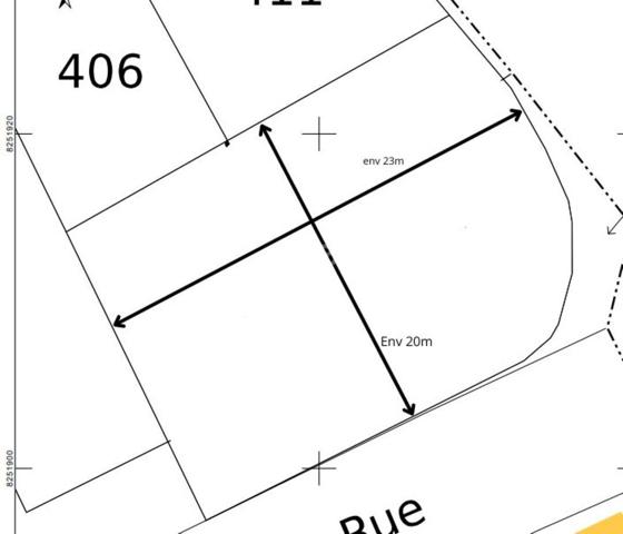 PROUVAIS : Terrain 531 m²