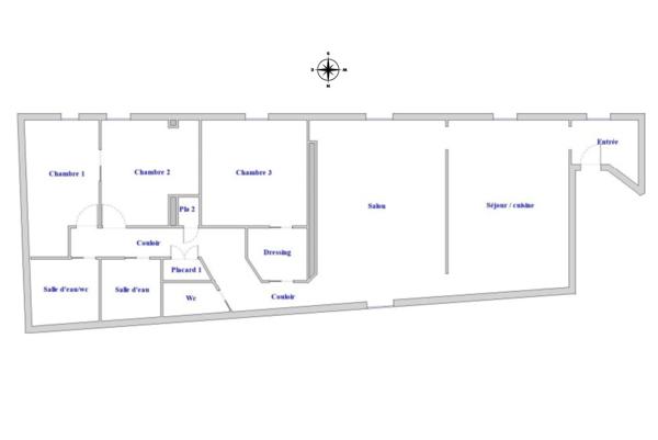 Appartement T4 à vendre  4 pièces - 101,43 m2 PARIS - 75006