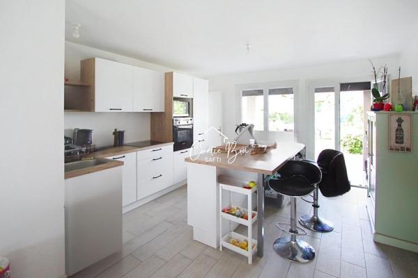 Maison individuelle sur beau terrain clos