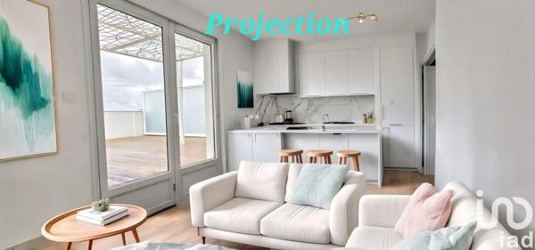 Appartement 2 pièces de 40 m² à Saint-Herblain (44800)