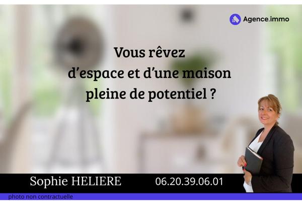 À vendre - Maison individuelle, 8 pièces située à Château-la-Vallière (37330)