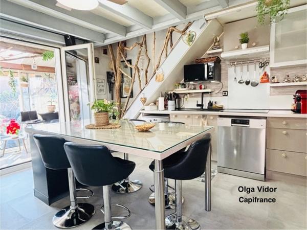 Maison à vendre 2 pièces avec 1 chambre, 1 mezzanine, 1 veranda, 1 terrasse et parking privatif