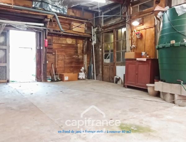 Maison familiale 5/7 pièces 143 m² + garage double + atelier 78 m² quartier Coeuilly (Champigny-sur-Marne) – RER E 700 m – Futur ligne 15 à 10 minutes