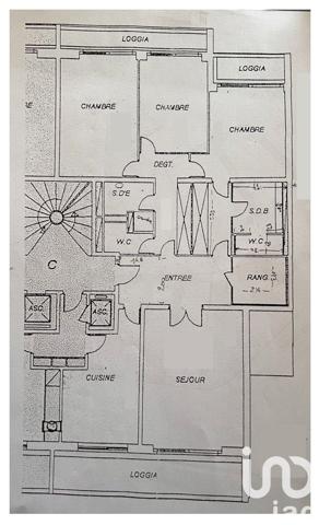 Appartement 4 pièces de 108 m² à Paris (75016)