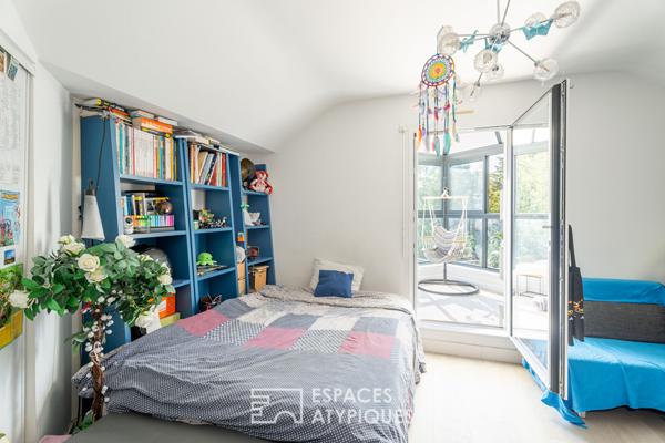 Contemporaine rénovée en coeur de Bourg à 200 m du Golfe du Morbihan