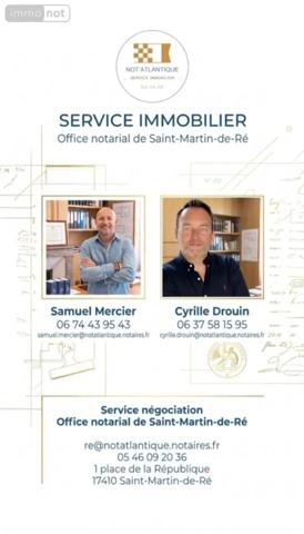 Achat - Fonds et/ou murs commerciaux Saint-Martin-de-Ré 17410 40 m 2 626 m 2